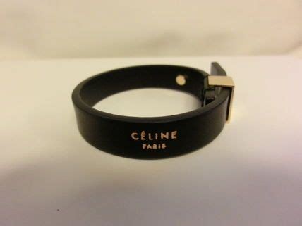 Celine Céline Leather Pontet Bracelet 